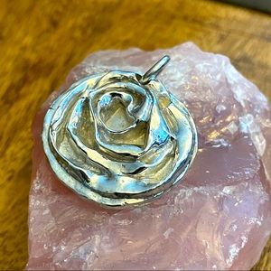 Hand Made 999 Pure Silver Rose Shaped Pandal